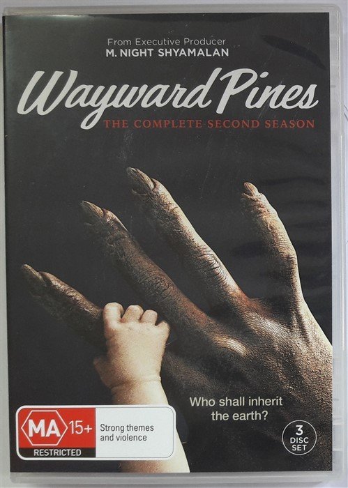 WAYWARD PINES - SECOND SEASON - M. NIGHT SHYAMALAN - 3DVD 2.EL TR ALTYAZI YOKTUR
