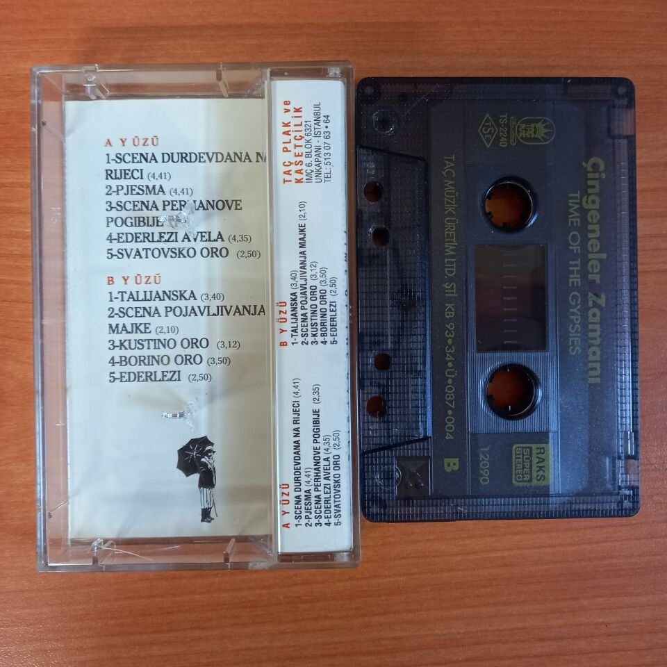 ÇİNGENELER ZAMANI / TIME OF THE GYPSIES (1993) - KASET 2.EL