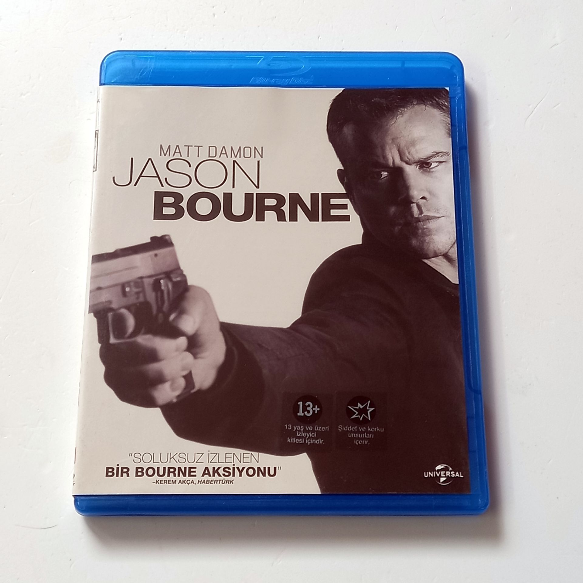 JASON BOURNE - MATT DAMON, ALICIA VIKANDER, JULIA STILES, YÖN.: PAUL GREENGRASS - BLU-RAY 2.EL
