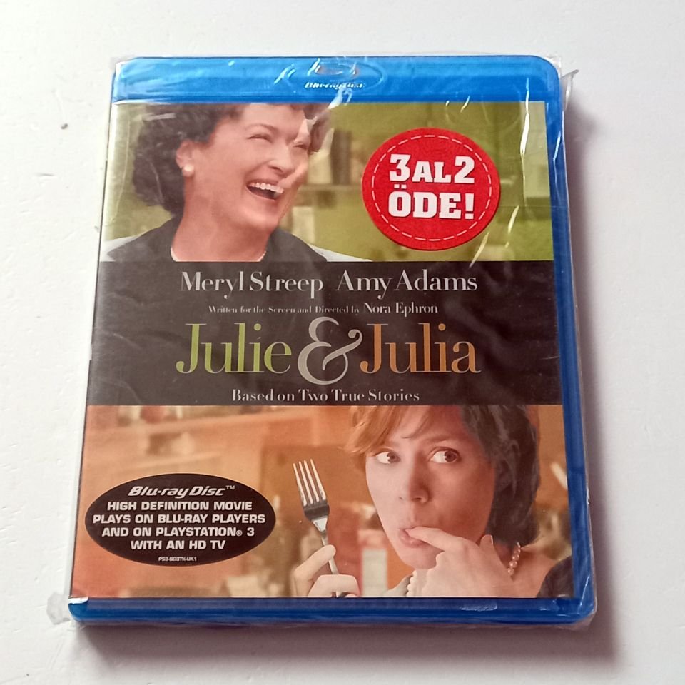 JULIE & JULIA - MERYL STREEP, AMY ADAMS - YÖN.: NORA EPHRON - BLU-RAY SIFIR