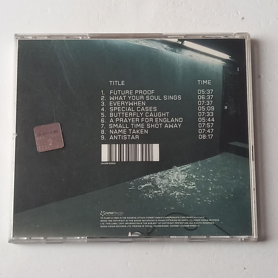 MASSIVE ATTACK – 100TH WINDOW (2003) - CD 2.EL