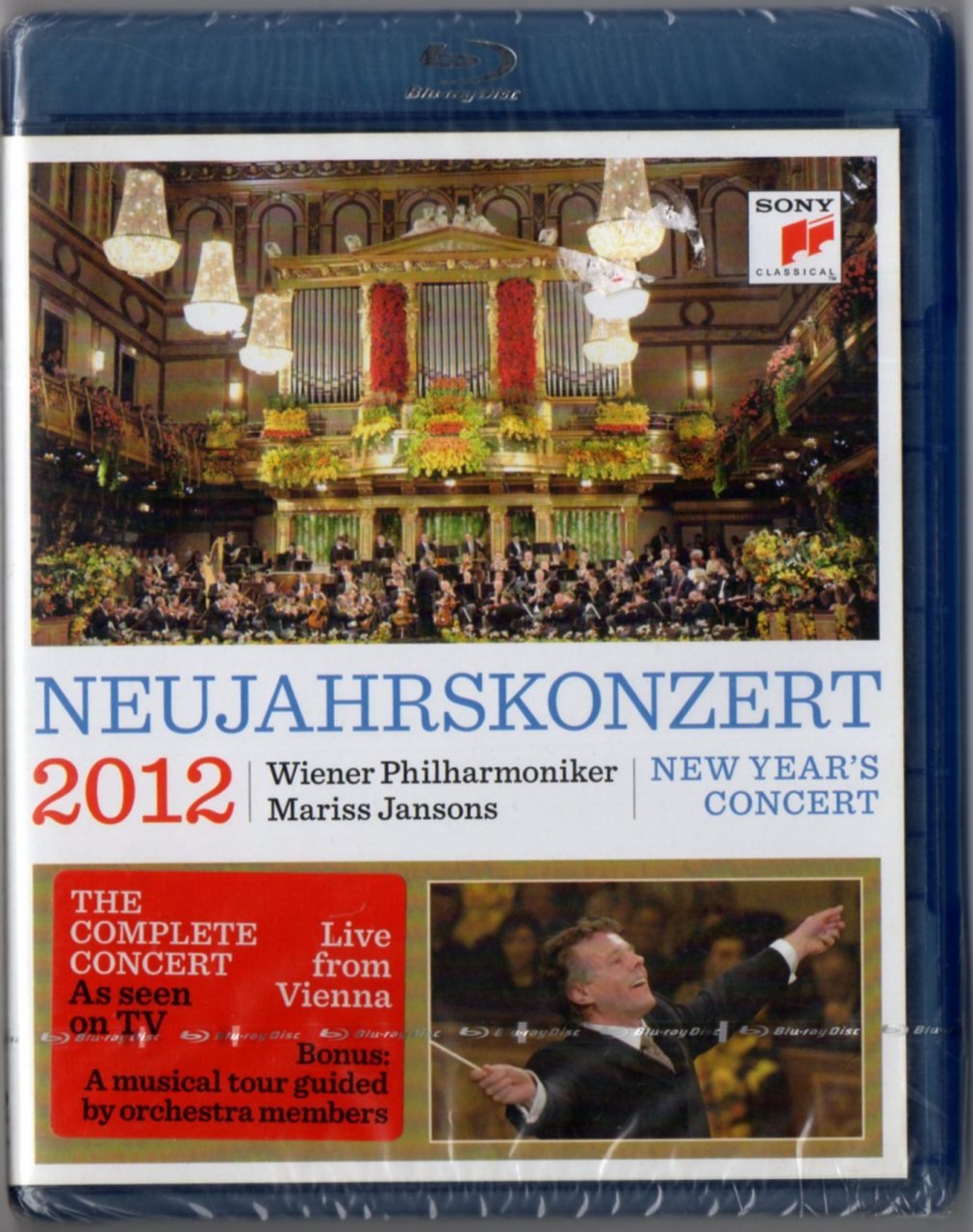 NEUJAHRSKONZERT 2012 WIENER PHILHARMONIKER, MARISS JANSONS (2012) - BLU-RAY SIFIR