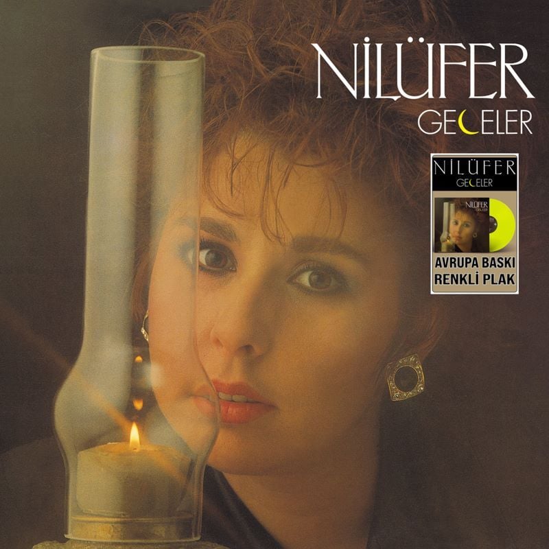 NİLÜFER - GECELER (1987) - LP SARI RENKLİ 2026 BASIM SIFIR PLAK