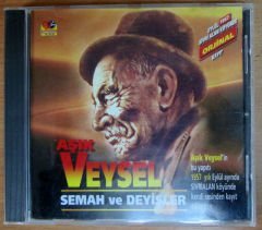 AŞIK VEYSEL - SEMAH VE DEYİŞLER (1957)  CD 2.EL