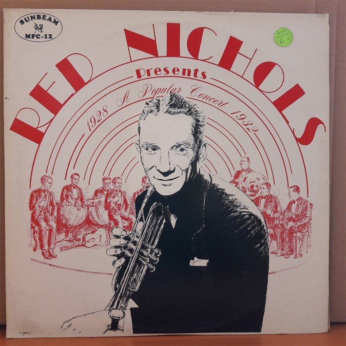 RED NICHOLS PRESENTS 1928 A POPULAR CONCERT 1932 (1975) - 2LP 2.EL PLAK