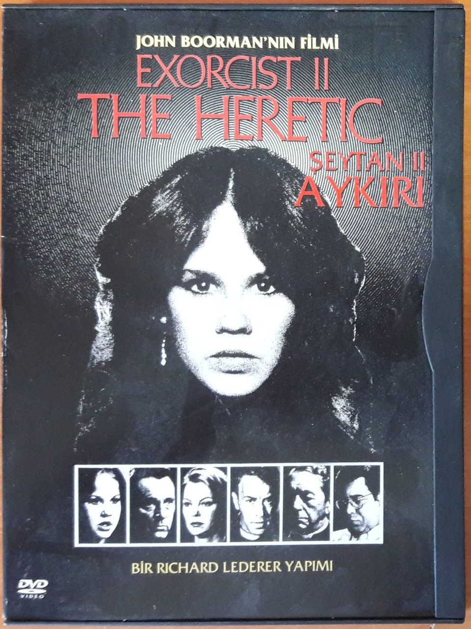 EXORCIST II: THE HERETIC - ŞEYTAN II AYKIRI - JOHN BOORMAN - SNAPCASE DVD 2.EL