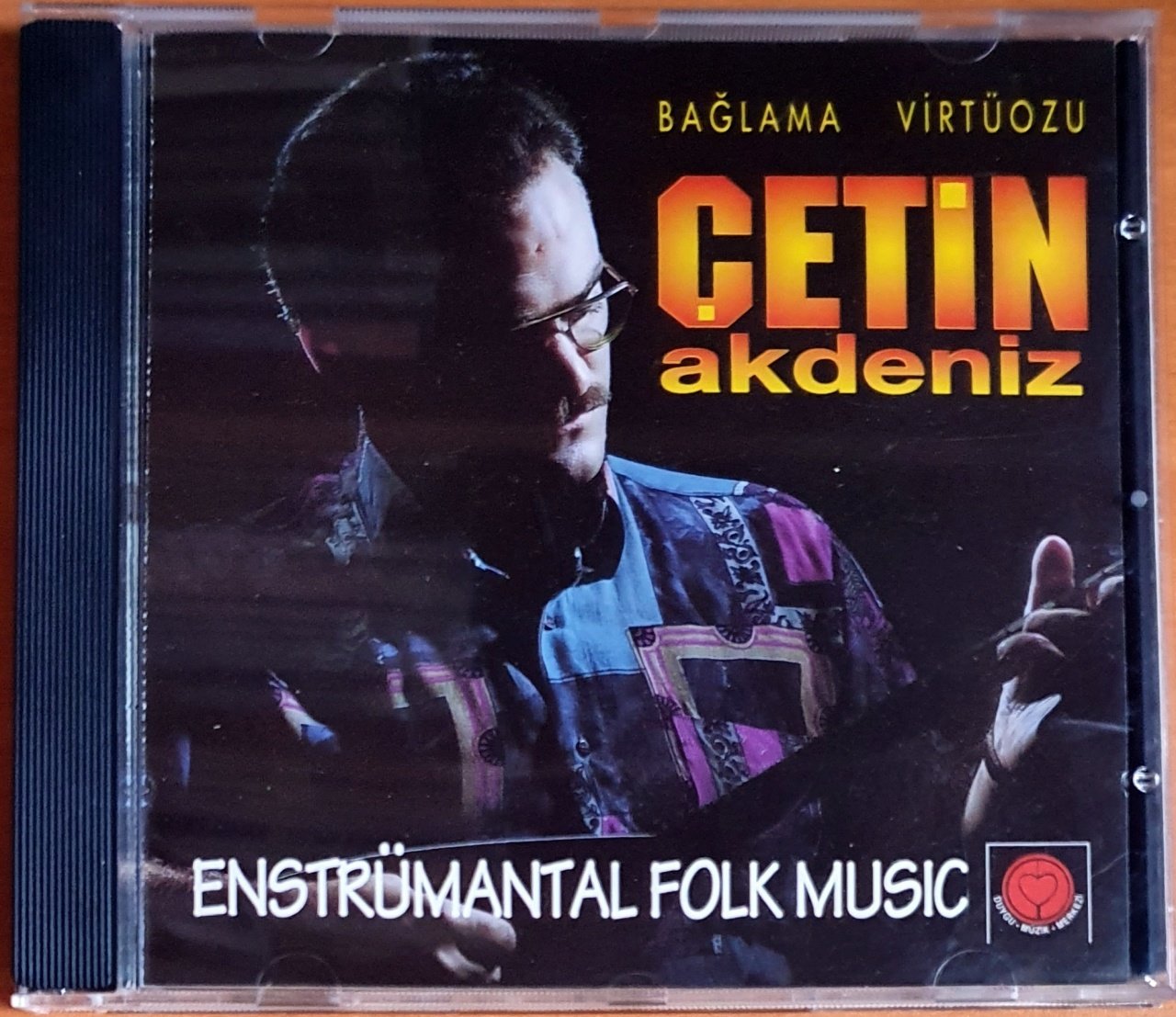 ÇETİN AKDENİZ - BAĞLAMA VİRTÜOZU / ENSTRÜMENTAL FOLK MUSIC (1994) - CD 2.EL