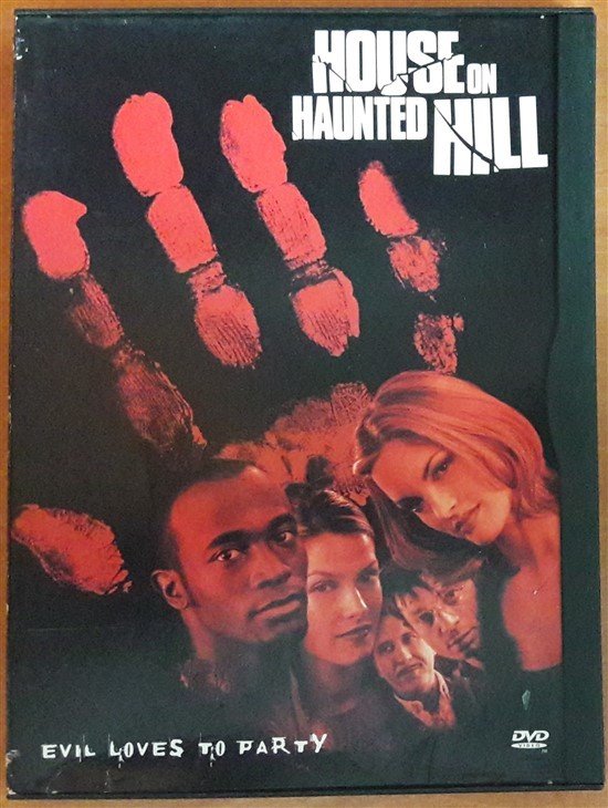 HOUSE ON HAUNTED HILL - GEOFFREY RUSH - FAMKE JANSSEN - SNAPCASE DVD 2.EL (1* BÖLGE)