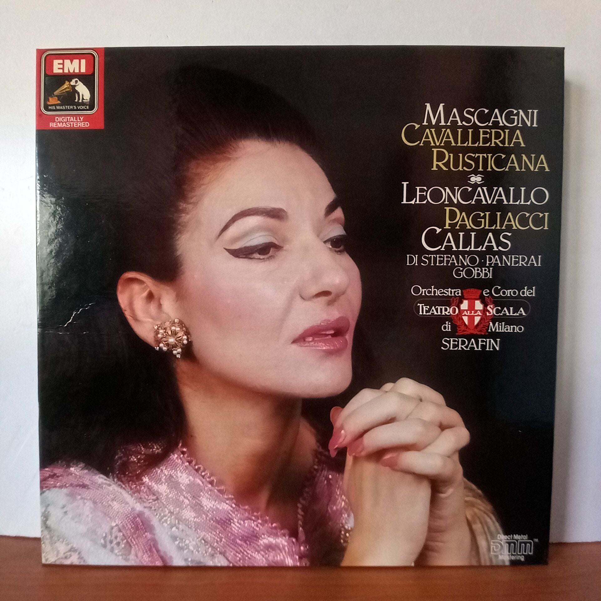 MASCAGNI / LEONCAVALLO, CALLAS, DI STEFANO, PANERAI, GOBBI, ORCHESTRA E CORO DEL TEATRO ALLA SCALA DI MILANO, SERAFIN – CAVALLERIA RUSTICANA / PAGLIACCI (1987) - 2LP BOX SET 2.EL PLAK