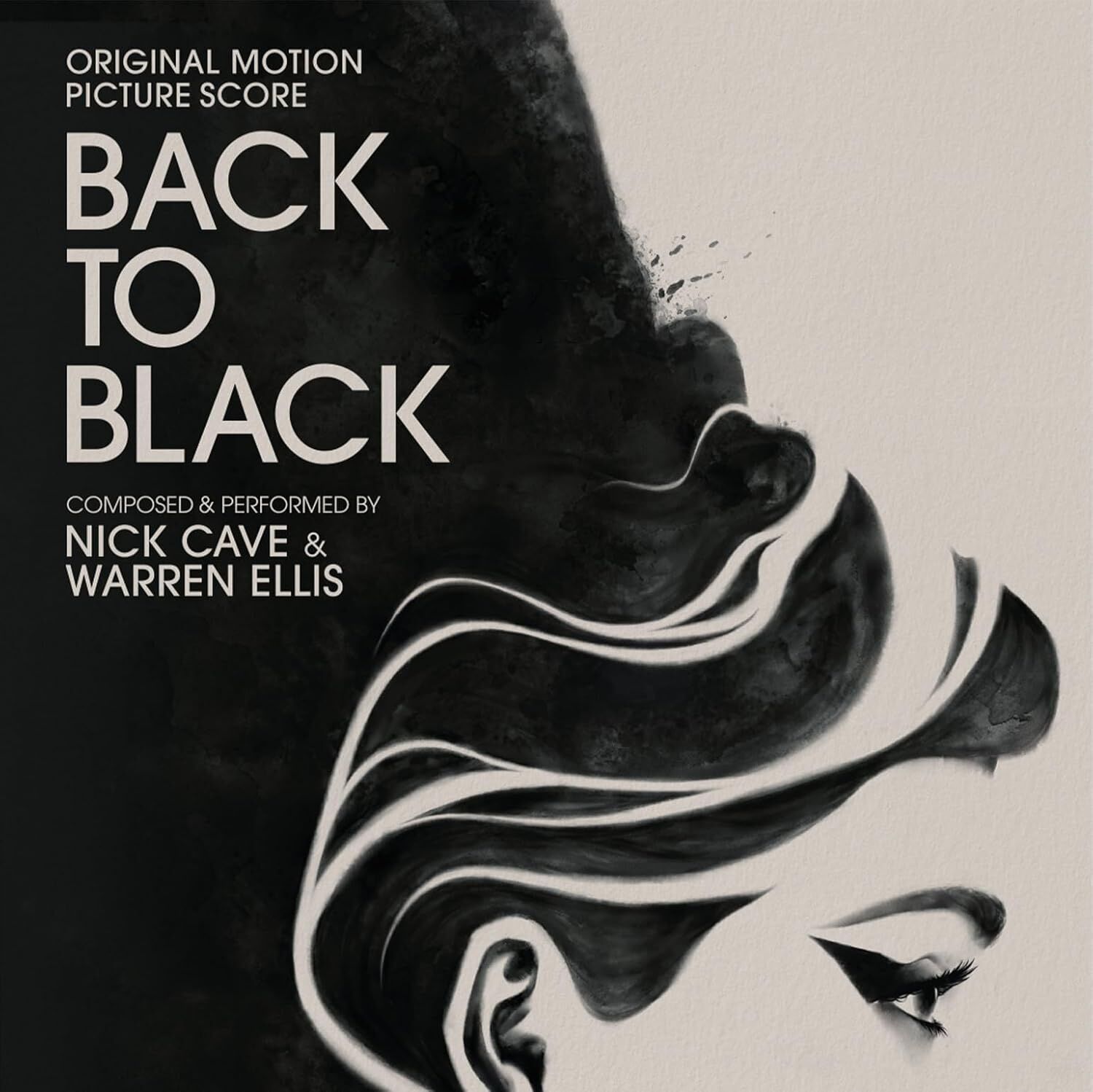BACK TO BLACK - SOUNDTRACK / COMPOSED & PERFORMED BY NICK CAVE & WARREN ELLIS (2024) - LP 180GR 45RPM 2025  GOLD & BLACK MARBLED COLOURED EDITION SIFIR PLAK