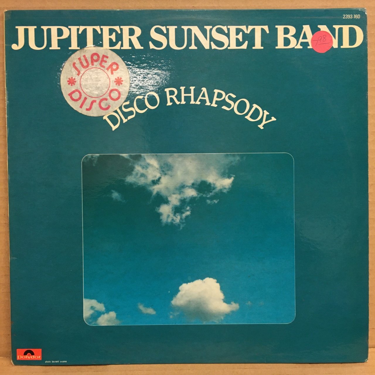 JUPITER SUNSET BAND - DISCO RHAPSODY LP 2.EL PLAK