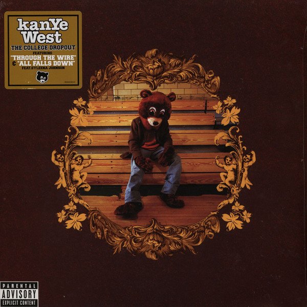KANYE WEST - THE COLLEGE DROPOUT (2004) - PLAK SIFIR