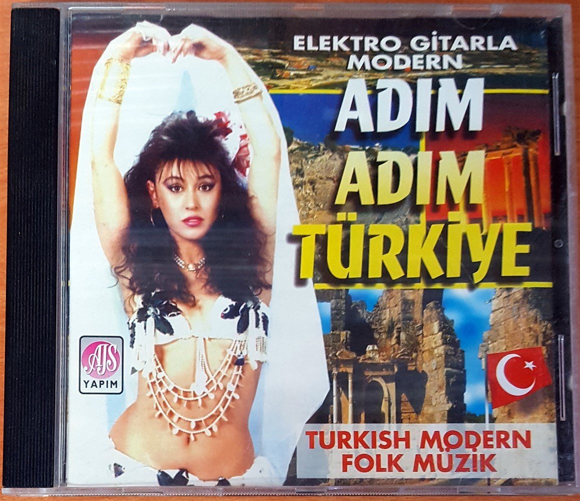 ELEKTRO GİTARLA MODERN ADIM ADIM TÜRKİYE (1995) CD 2.EL