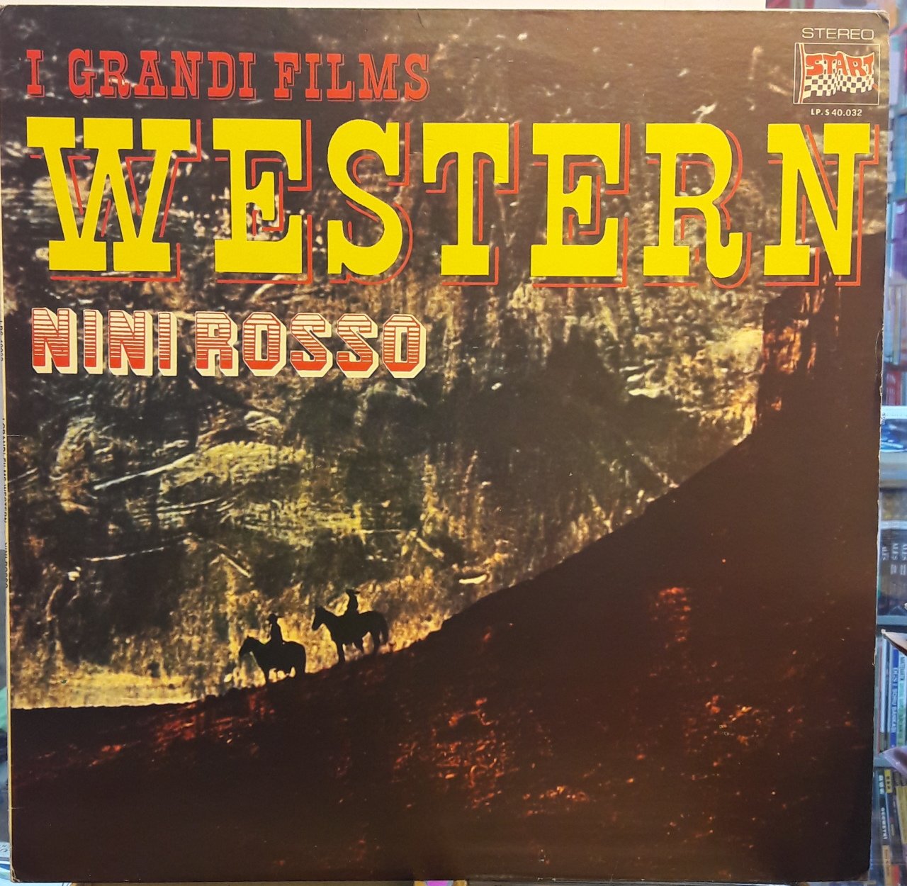 NINI ROSSO - I GRANDI FILMS WESTERN (1978) - PLAK 2.EL
