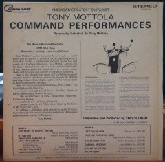 TONY MOTTOLA - COMAND PERFORMANCE - PLAK 2.EL