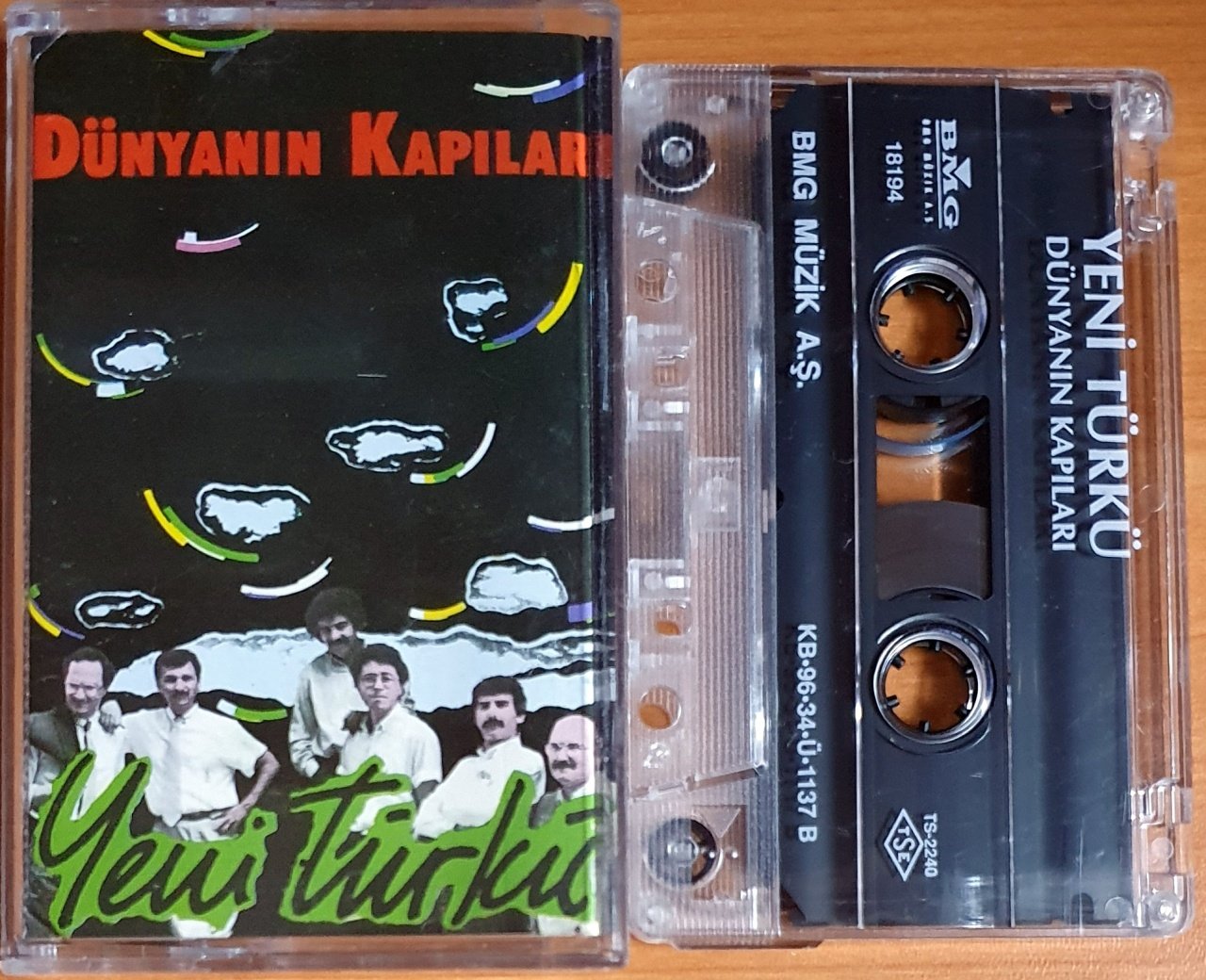 YENİ TÜRKÜ - DÜNYANIN KAPILARI (1996) - KASET BMG 2.EL