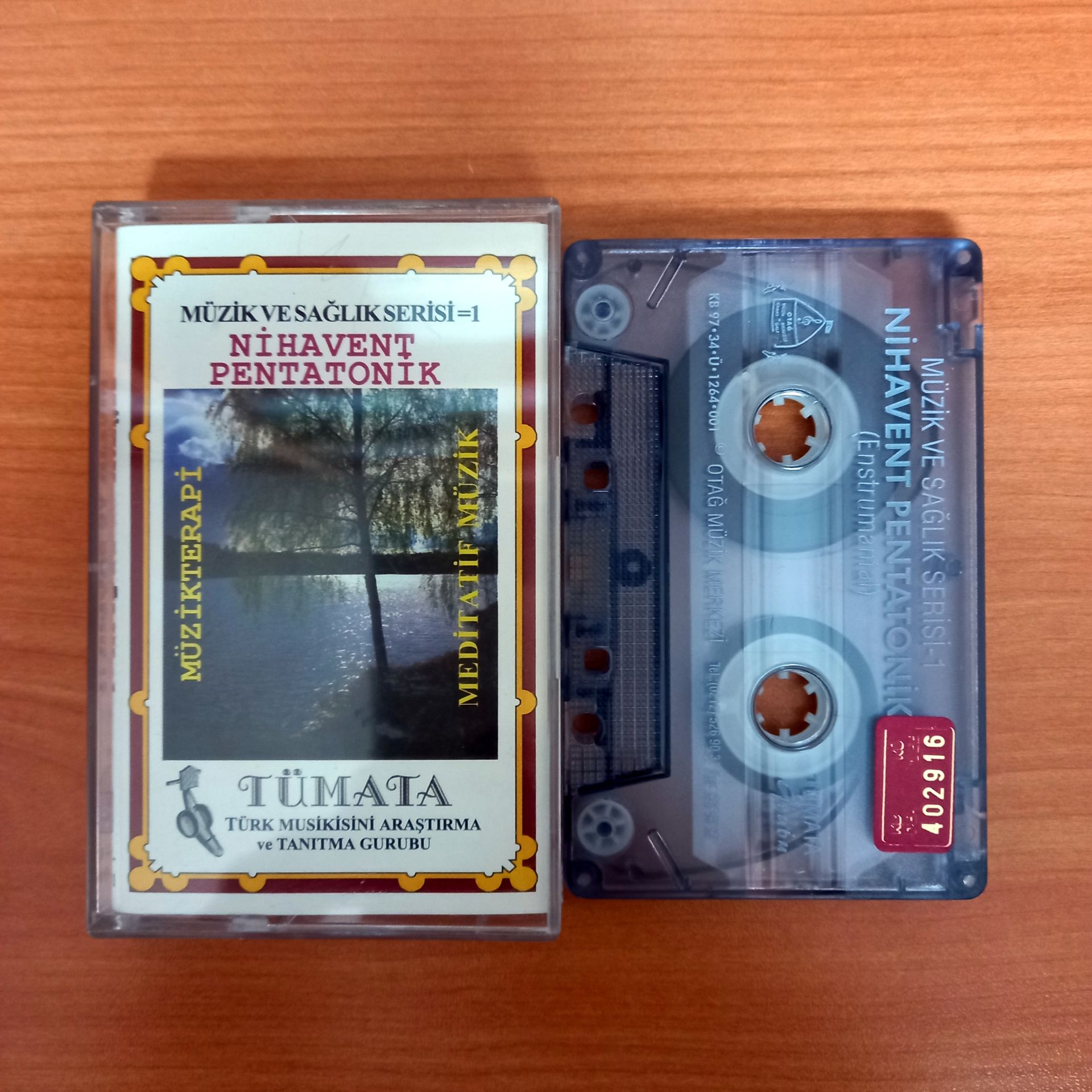 MÜZİK VE SAĞLIK SERİSİ 1 / NİHAVENT PENTATONİK (1997) - KASET OTAĞ MÜZİK MERKEZİ 2.EL