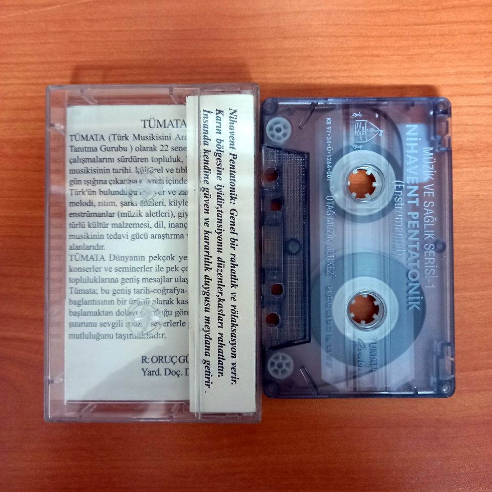 MÜZİK VE SAĞLIK SERİSİ 1 / NİHAVENT PENTATONİK (1997) - KASET OTAĞ MÜZİK MERKEZİ 2.EL