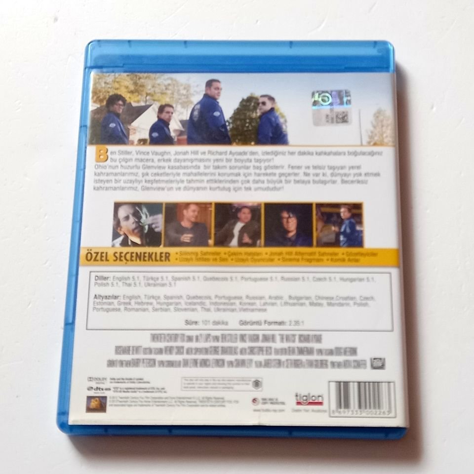 GÖZÜM ÜZERİNİZDE / THE WATCH - BEN STILLER, VINCE VAUGHN, JONAH HILL, RICHARD AYOADE - YÖN.: AKIVA SCHAFFER - BLU-RAY 2.EL