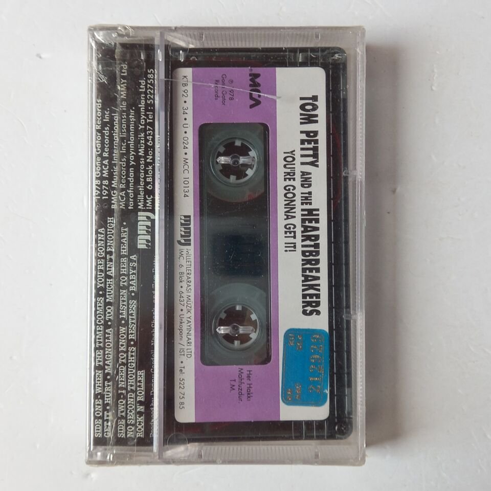 TOM PETTY AND THE HEARTBREAKERS - YOU\'RE GONNA GET IT (1992) - KASET SIFIR