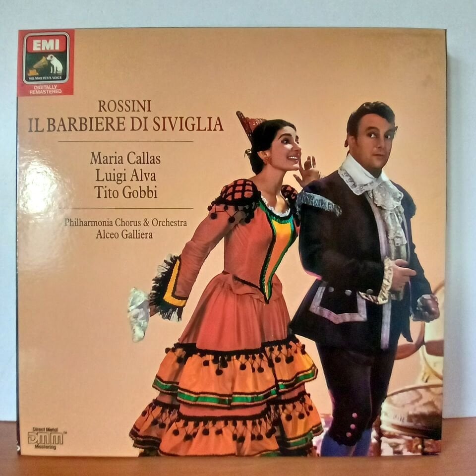 ROSSINI: IL BARBIERE DI SIVIGLIA / MARIA CALLAS, LUIGI ALVA, TITO GOBBI (1986) - 2LP BOX SET 2.EL PLAK