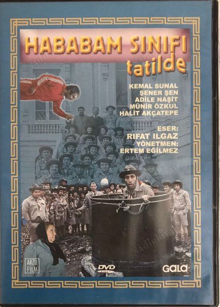 HABABAM SINIFI TATİLDE - KEMAL SUNAL, ŞENER ŞEN - ERTEM EĞİLMEZ - DVD 2.EL