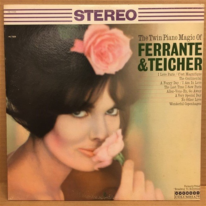 FERRANTE & TEICHER - THE TWIN PIANO MAGIC OF - LP 2.EL PLAK