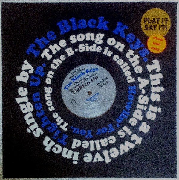 BLACK KEYS - TIGHTEN UP / HOWLIN' FOR YOU (2010) - 12'' MAXI SINGLE VINYL PLAK SIFIR