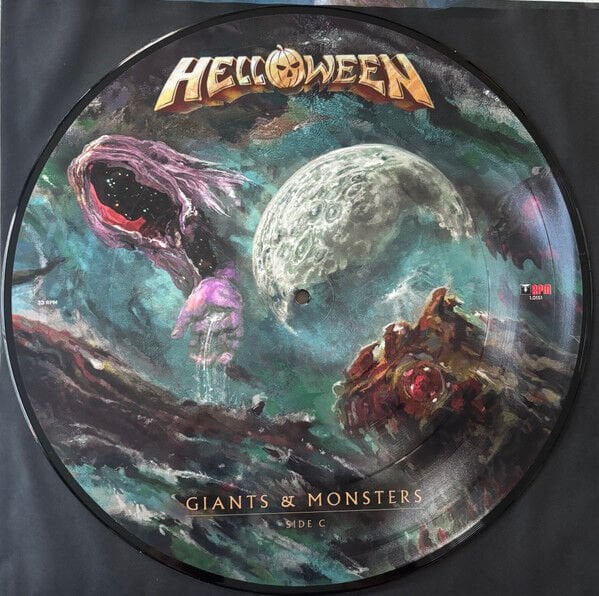HELLOWEEN – GIANTS & MONSTERS (2025) - 2LP 3 SIDED PICTURE DISC VINYL SIFIR PLAK