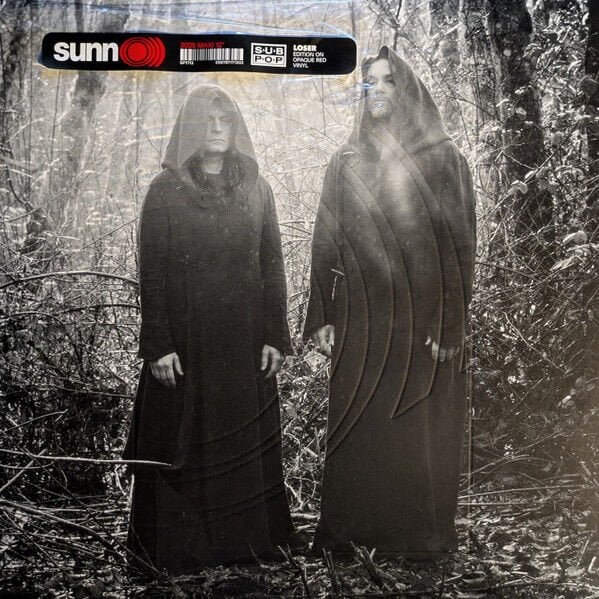 SUNN O))) - Eternity's Pillars B/W Raise The Chalice & Reverential (2025) - MAXI SINGLE 12'' 33RPM RED COLOURED EDITION SIFIR PLAK