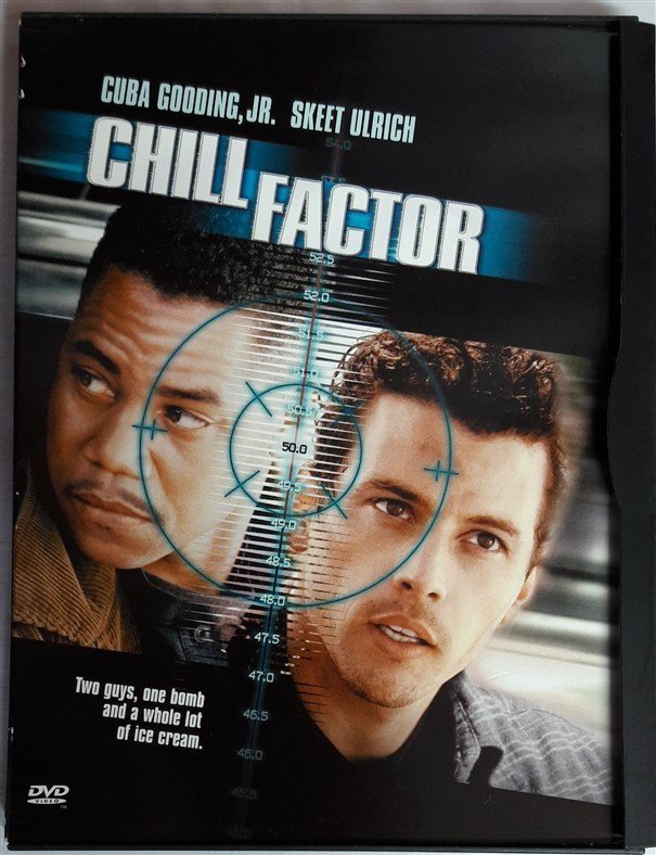 CHILL FACTOR - CUBA GOODING, JR. - SKEET ULRICH - SNAPCASE DVD 2.EL (1* BÖLGE)