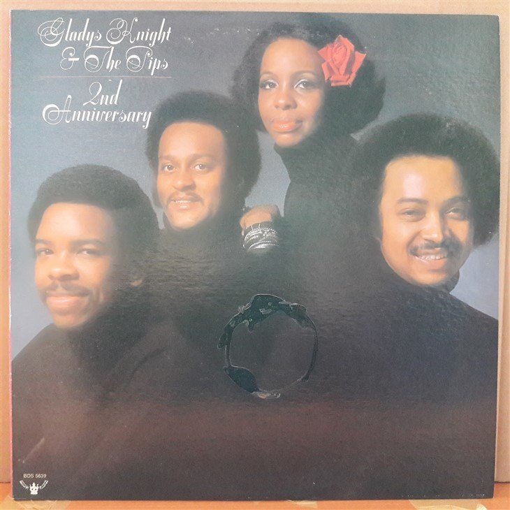 GLADYS KNIGHT & THE PIPS - 2nd ANNIVERSARY (1975) - PLAK 2.EL