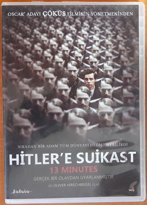 HİTLER'E SUİKAST - 13 MINUTES - OLIVER HIRSCBIEGEL - DVD 2.EL