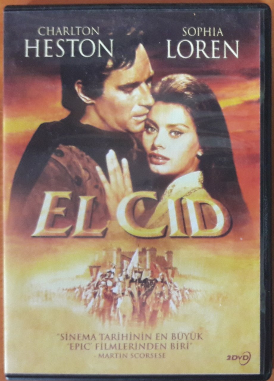 EL CID - CHARLTON HESTON - SOPHIA LOREN - 2DVD 2.EL