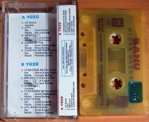 BANU - GİDER OLDUK (1992) - KASET 2.EL