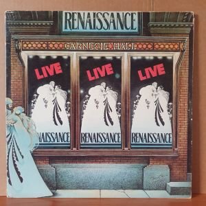 RENAISSANCE - LIVE AT CARNEGIE HALL (1976) - 2LP 2.EL PLAK