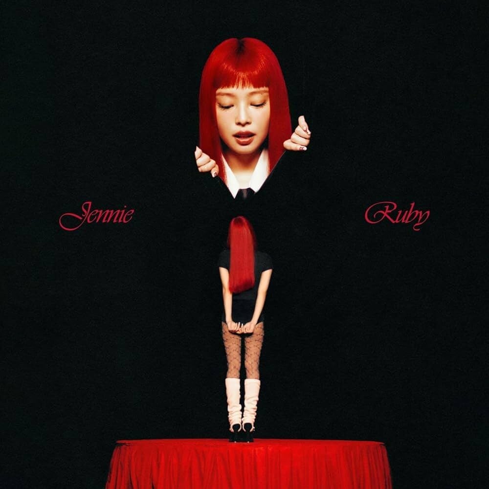 JENNIE (BLACKPINK) - RUBY (2025) - LP TRANSLUCENT RUBY RED EDITION SIFIR PLAK