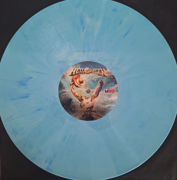 HELLOWEEN – GIANTS & MONSTERS (2025) - 2LP 3 SIDED BLUE (MONSTER LIGHT) VINYL SIFIR PLAK