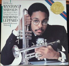 WYNTON MARSALIS - HAYDN/HUMMEL/L.MOZART TRUMPET CONCERTOS, NATIONAL PHILHARMONIC ORCHESTRA, RAYMOND LEPPARD - 2.EL PLAK (1984) - 2.EL PLAK