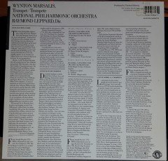 WYNTON MARSALIS - HAYDN/HUMMEL/L.MOZART TRUMPET CONCERTOS, NATIONAL PHILHARMONIC ORCHESTRA, RAYMOND LEPPARD - 2.EL PLAK (1984) - 2.EL PLAK