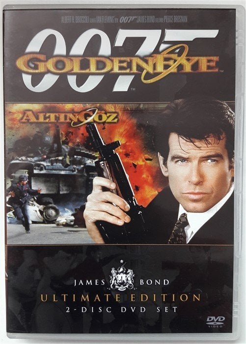 007 JAMES BOND GOLDEN EYE - ALTIN GÖZ - PIERCE BROSNAN - 2DVD 2.EL