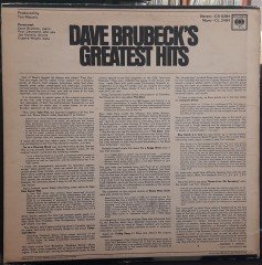 DAVE BRUBECK - GREATEST HITS - 2.EL PLAK