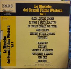 LE MUSICHE DEI GRANDI FILMS WESTERN VOL.1 (1974) - PLAK 2.EL