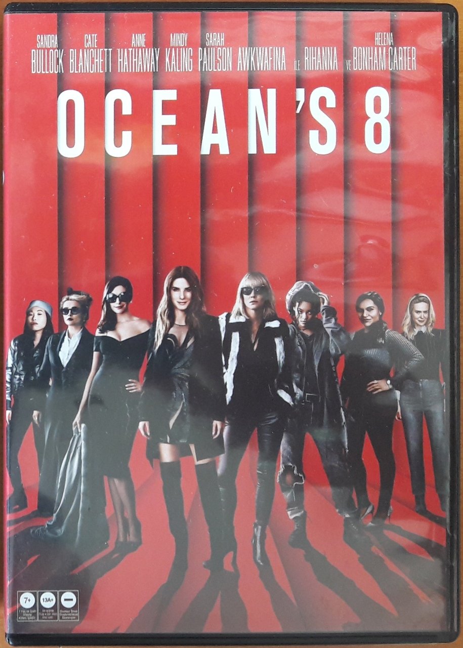 OCEAN'S 8 - SANDRA BULLOCK - CATE BLANCHETT - DVD 2.EL