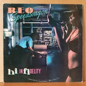 REO SPEEDWAGON - HI INFIDELITY (1980) - LP 2.EL PLAK