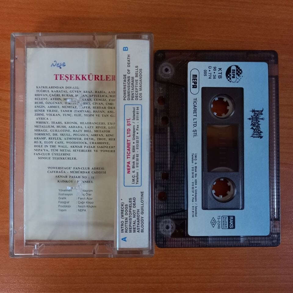 PENTAGRAM - PENTAGRAM  (1990) - KASET 2.EL