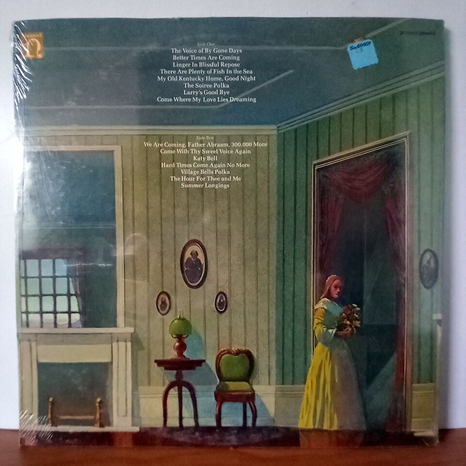SONGS BY STEPHEN FOSTER, VOLUME II / JAN DEGAETANI, LESLIE GUINN, GILBERT KALISH (1976) - LP DÖNEM BASKI SIFIR PLAK
