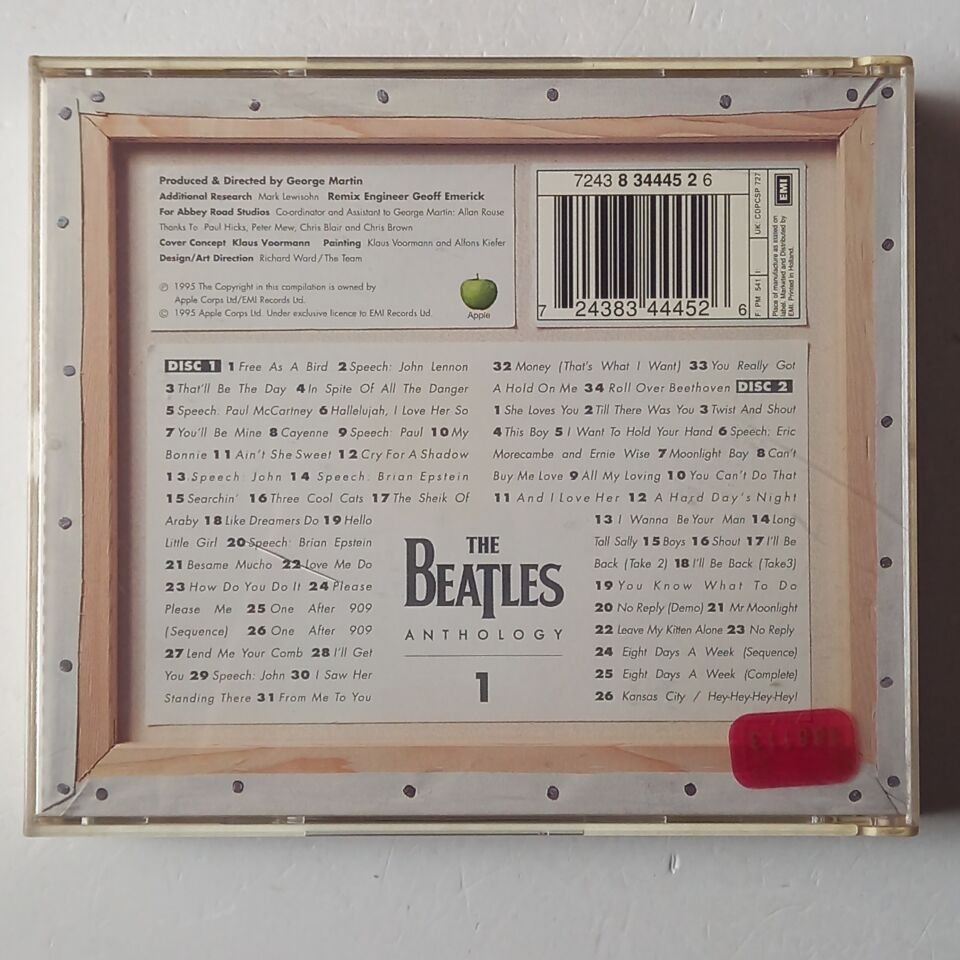 THE BEATLES – ANTHOLOGY 1 (1995) - 2CD REISSUE 2.EL