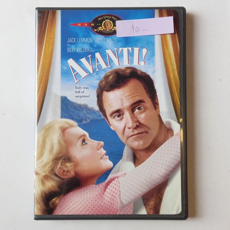 AVANTI - BILLY WILDER, JACK LEMMON, JULIET MILLS - DVD 1.BÖLGE 2.EL