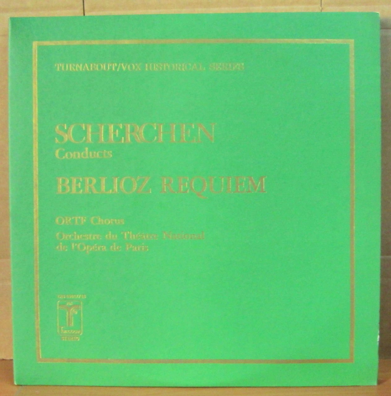 BERLIOZ REQUIEM - SCHERCHEN Conducts - 2LP 2.EL